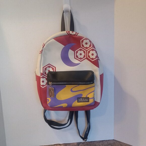 RARE Bioworld InuYasha Sesshomaru Pattern Mini Backpack - Picture 1 of 10